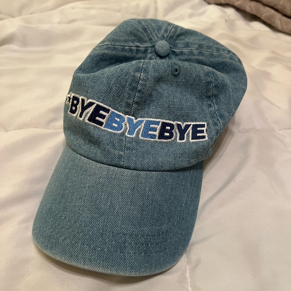 byebyebye *NSYNC denim hat
